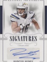2017 Panini National Treasures Hunter Henry #S-HHY