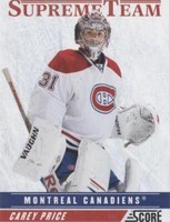 2011-12 Score - Carey Price #20
