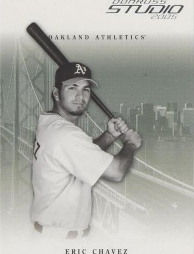 2005 Donruss Studio - Eric Chavez #203