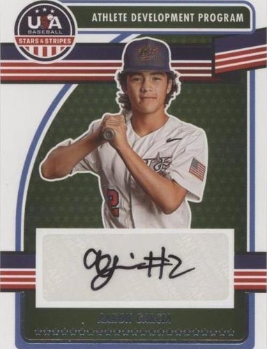 2023 Panini USA Baseball Stars & Stripes - Aaron Garcia #ADPS-AA