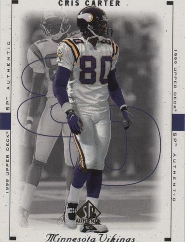 1999 SP Authentic Cris Carter #49