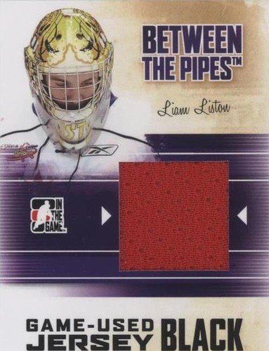 2010-11 In the Game Between the Pipes - Liam Liston #M-38