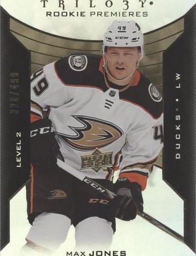 2019-20 Upper Deck Trilogy - Max Jones #90