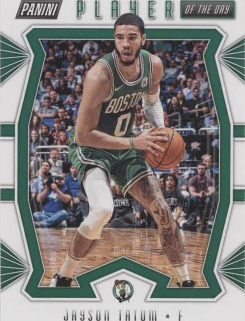 2019-20 Panini Player of the Day - Jayson Tatum #32