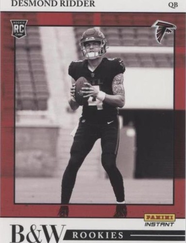 2022 Panini Instant NFL Desmond Ridder #BW24