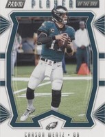 2019 Panini Player of the Day Carson Wentz #29