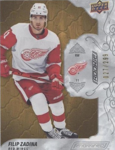 2019-20 Upper Deck Engrained - Filip Zadina #77