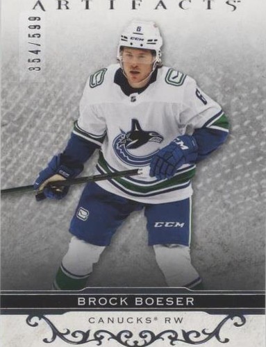 2021-22 Upper Deck Artifacts - Brock Boeser #144