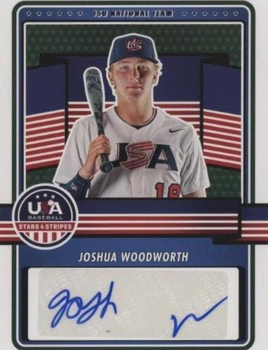 SSP ジョシュア 2023 Panini Stars & Stripes SILVER Joshua Woodworth USA #40