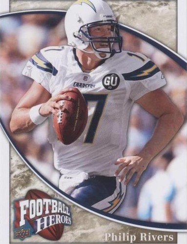 2009 Upper Deck Football Heroes Philip Rivers #63