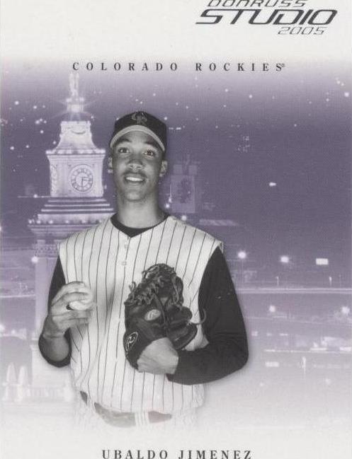 Donruss Studio 2005 - Ubaldo Jiménez #107