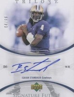 2007 Upper Deck Trilogy Isaiah Stanback #FS-IS