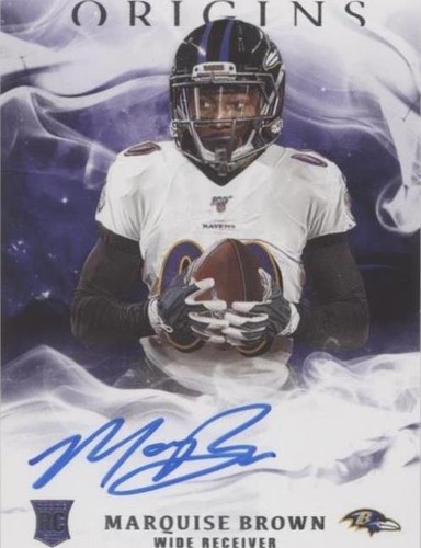 2019 Panini Origins Marquise Brown #RA-MBR