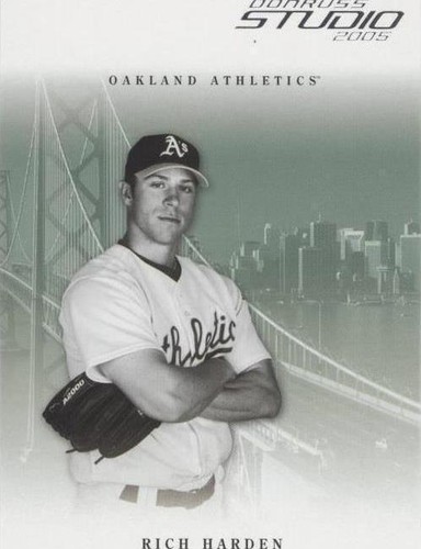 2005 Donruss Studio - Rich Harden #210