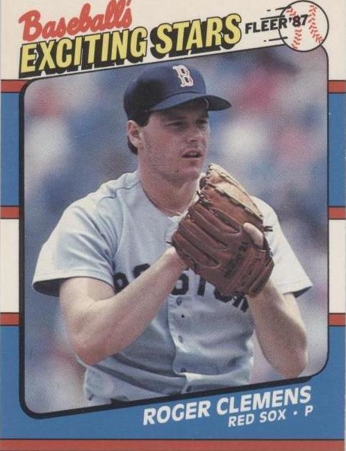 Fleer Baseball's Eciting Stars 1987 - Roger Clemens #11