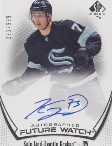 2021-22 SP Authentic - Kole Lind #144