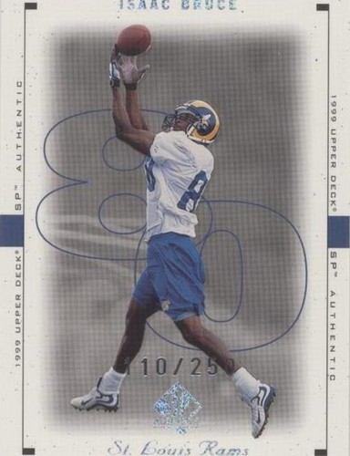 1999 SP Authentic Isaac Bruce #70 AE