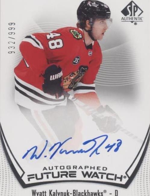 2021-22 SP Authentic - Wyatt Kalynuk #119