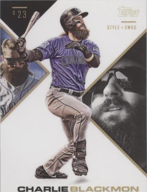 2019 Topps X Tatis Jr. 0.23 - Charlie Blackmon #0000