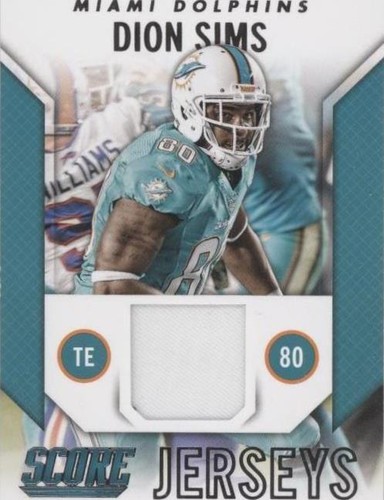 2015 Score Dion Sims #J-DS