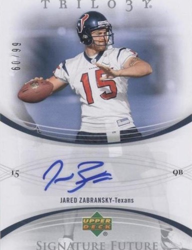 2007 Upper Deck Trilogy Jared Zabransky #FS-JZ