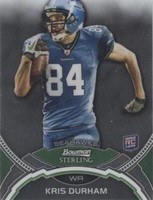 2011 Bowman Sterling Kris Durham #50
