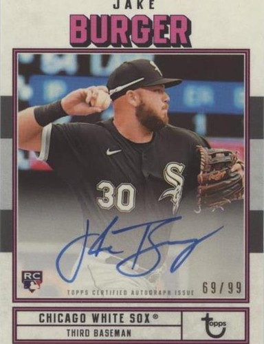2022 Topps Brooklyn Collection - Jake Burger #AC-JBU