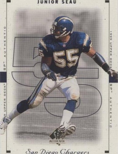 1999 SP Authentic Junior Seau #73