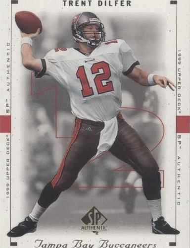1999 SP Authentic Trent Dilfer #83