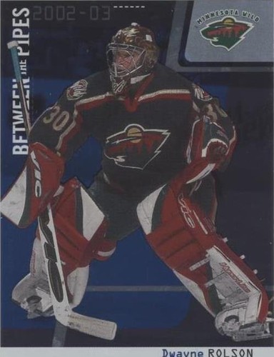 2002-03 In the Game Be A Player Between the Pipes - Dwayne Roloson #38