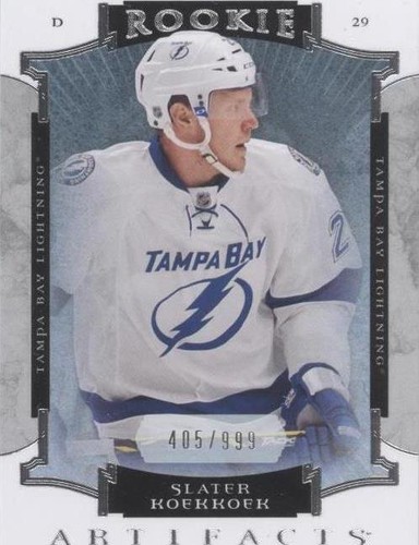 2015-16 Upper Deck Artifacts - Slater Koekkoek #163