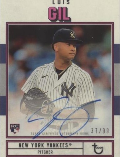 2022 Topps Brooklyn Collection - Luis Gil #AC-LG