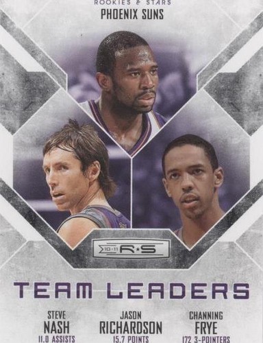 2010-11 Panini Rookies & Stars - Channing Frye/Jason Richardson/Steve Nash #24