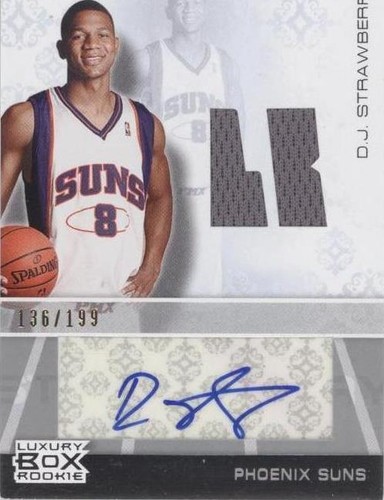 2007-08 Topps Luxury Box - D.J. Strawberry #RAR DJS