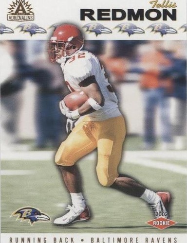 2002 Pacific Adrenaline Tellis Redmon #23