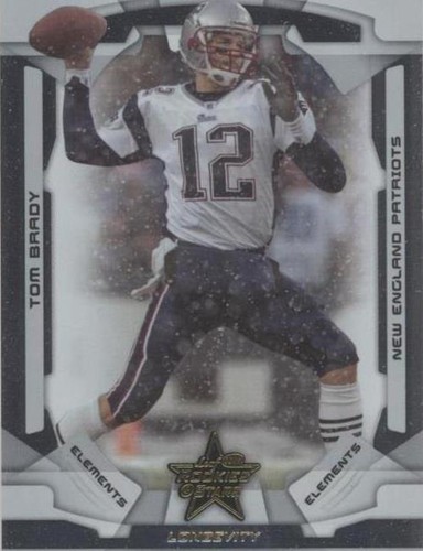 2008 Leaf Rookies & Stars Longevity Tom Brady #105