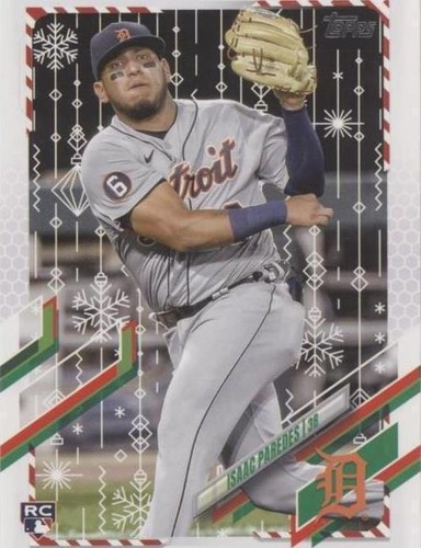 2021 Topps Holiday - Isaac Paredes #HW120