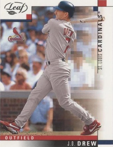 2003 Leaf - J.D. Drew #245