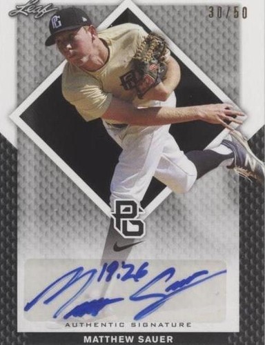 2016 Leaf Perfect Game National Showcase - Matt Sauer #BA-274