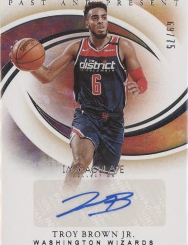 2019-20 Panini Immaculate Collection - Troy Brown Jr. #PP-TBJ