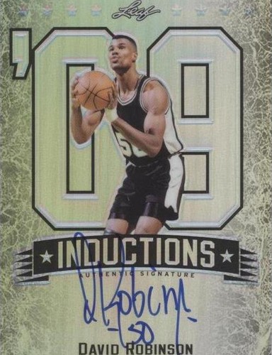 2012-13 Leaf Metal - David Robinson #I-DR1