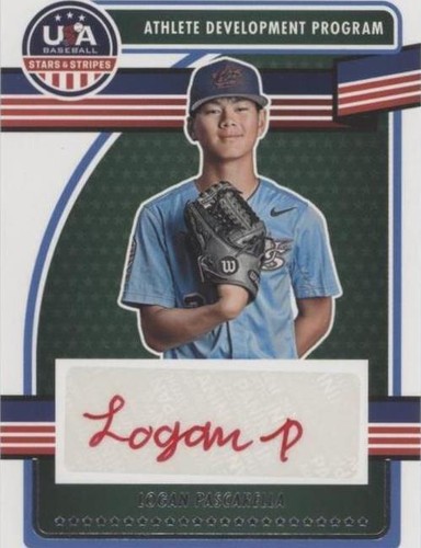 2023 Panini USA Baseball Stars & Stripes - Logan Pascarella #ADPS-LP