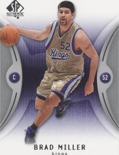 2006-07 SP Authentic - Brad Miller #75