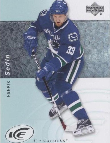 2007-08 Upper Deck Ice - Henrik Sedin #86