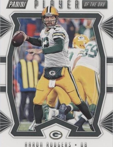 2019 Panini Player of the Day Aaron Rodgers #36