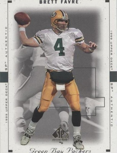 1999 SP Authentic Brett Favre #32