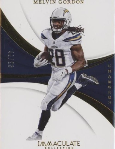 2018 Panini Immaculate Collection Melvin Gordon #40