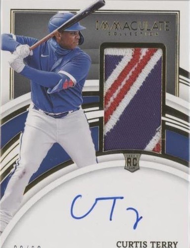 2022 Panini Immaculate Collection - Curtis Terry #154