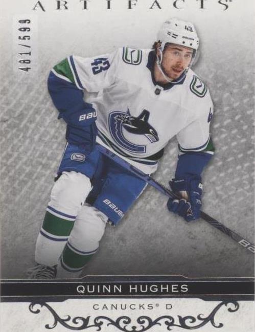 2021-22 Upper Deck Artifacts - Quinn Hughes #119