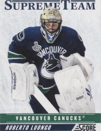 2011-12 Score - Roberto Luongo #19